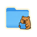 Folder icon in the Capybara Solid Mac icon theme