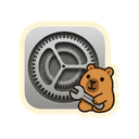 System Settings icon in the Capybara Solid Mac icon theme