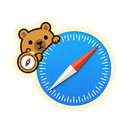 Safari icon in the Capybara Solid Mac icon theme