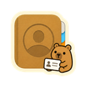 Contacts icon in the Capybara Solid Mac icon theme