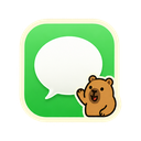 Messages icon in the Capybara Solid Mac icon theme
