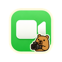 FaceTime icon in the Capybara Solid Mac icon theme