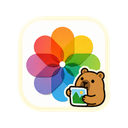 Photos icon in the Capybara Solid Mac icon theme