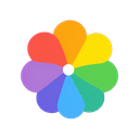 Photos icon in the Chunky Color Mac icon theme