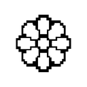 Photos icon in the Classic Mac 1-Bit Mac icon theme