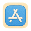 App Store icon in the Cozy Pastel Mac icon theme