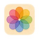 Photos icon in the Cozy Pastel Mac icon theme