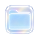 Folder icon in the Fantasy Crystal Mac icon theme