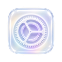 System Settings icon in the Fantasy Crystal Mac icon theme