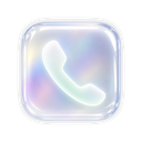 Phone icon in the Fantasy Crystal Mac icon theme