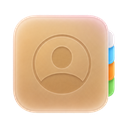 Contacts icon in the Glass Mac icon theme