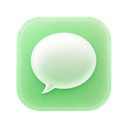 Messages icon in the Glass Mac icon theme
