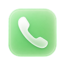 Phone icon in the Glass Mac icon theme