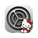 System Settings icon in the Nya Friends Mac icon theme