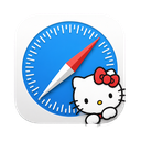Safari icon in the Nya Friends Mac icon theme