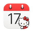 Calendar icon in the Nya Friends Mac icon theme