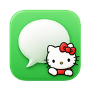 Messages icon in the Nya Friends Mac icon theme