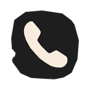 Phone icon in the Industrial Cyber Grunge Mac icon theme