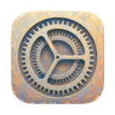 System Settings icon in the Monet Bloom Mac icon theme