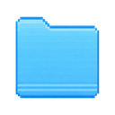 Folder icon in the Pixel Mac icon theme