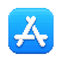 App Store icon in the Pixel Mac icon theme