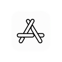 App Store icon in the Pure Line Mac icon theme