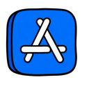 App Store icon in the Wobble Pop Mac icon theme