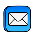 Mail icon in the Wobble Pop Mac icon theme