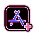 App Store icon in the Yami Kawaii Neon Mac icon theme